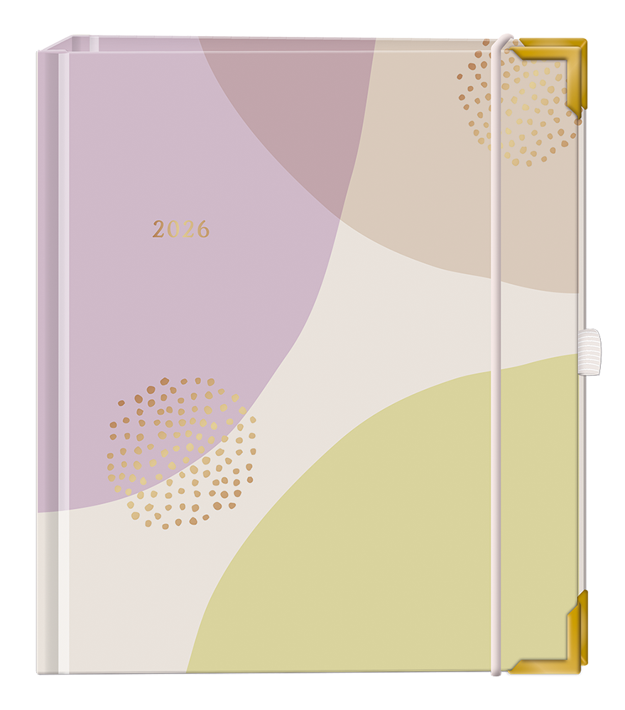 Kalender 2026 Terminplaner A5 Premium Kreise