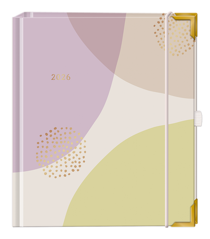 Kalender 2026 Terminplaner A5 Premium Kreise