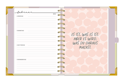 Kalender 2026 Terminplaner A5 Premium Kreise