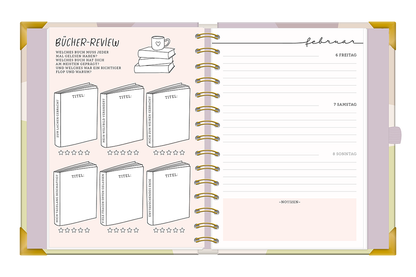 Kalender 2026 Terminplaner A5 Premium Kreise