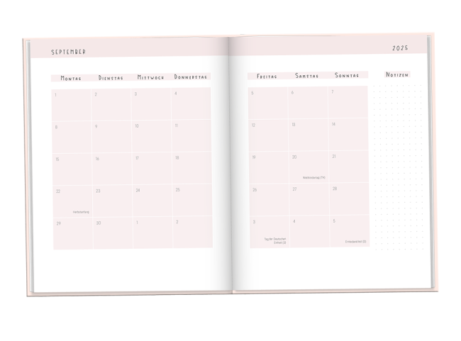 Schülerkalender 2025/2026 Das wird mein Jahr