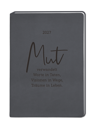 Terminkalender 2027 Lederlook Mut