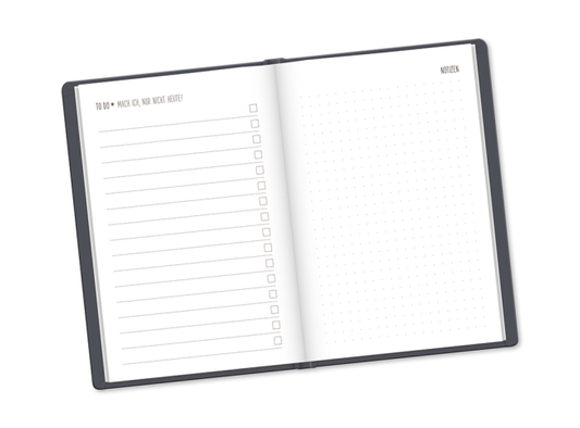 Terminkalender 2027 Lederlook Mut