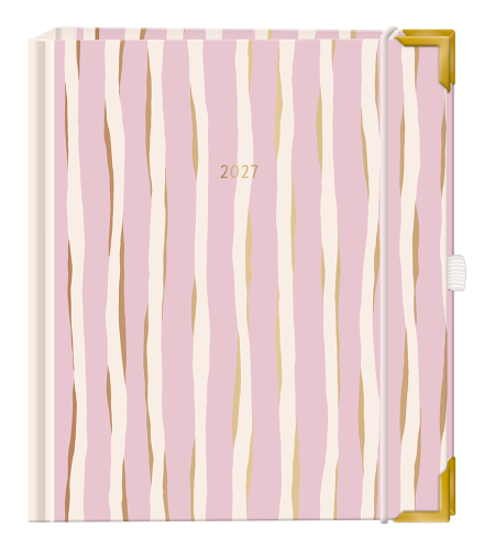 Kalender 2027 Terminplaner A5 Premium Bunt