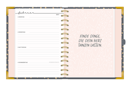 Kalender 2027 Terminplaner A5 Premium Bunt