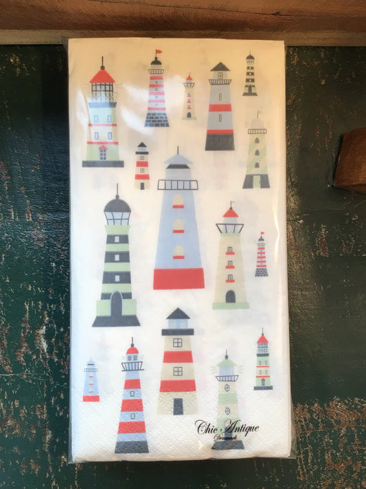 Serviette Leuchtturm