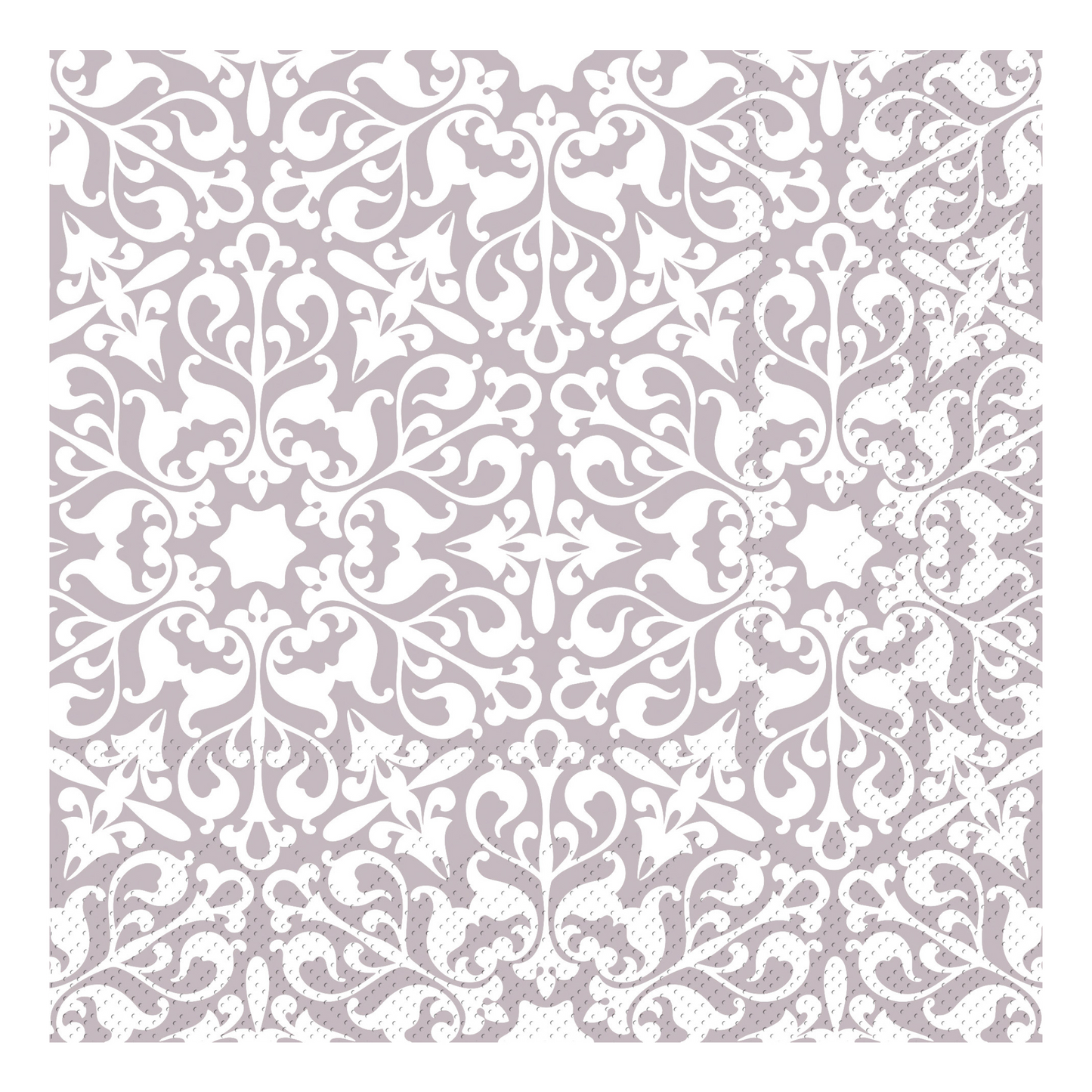 Serviette mit Muster rosa