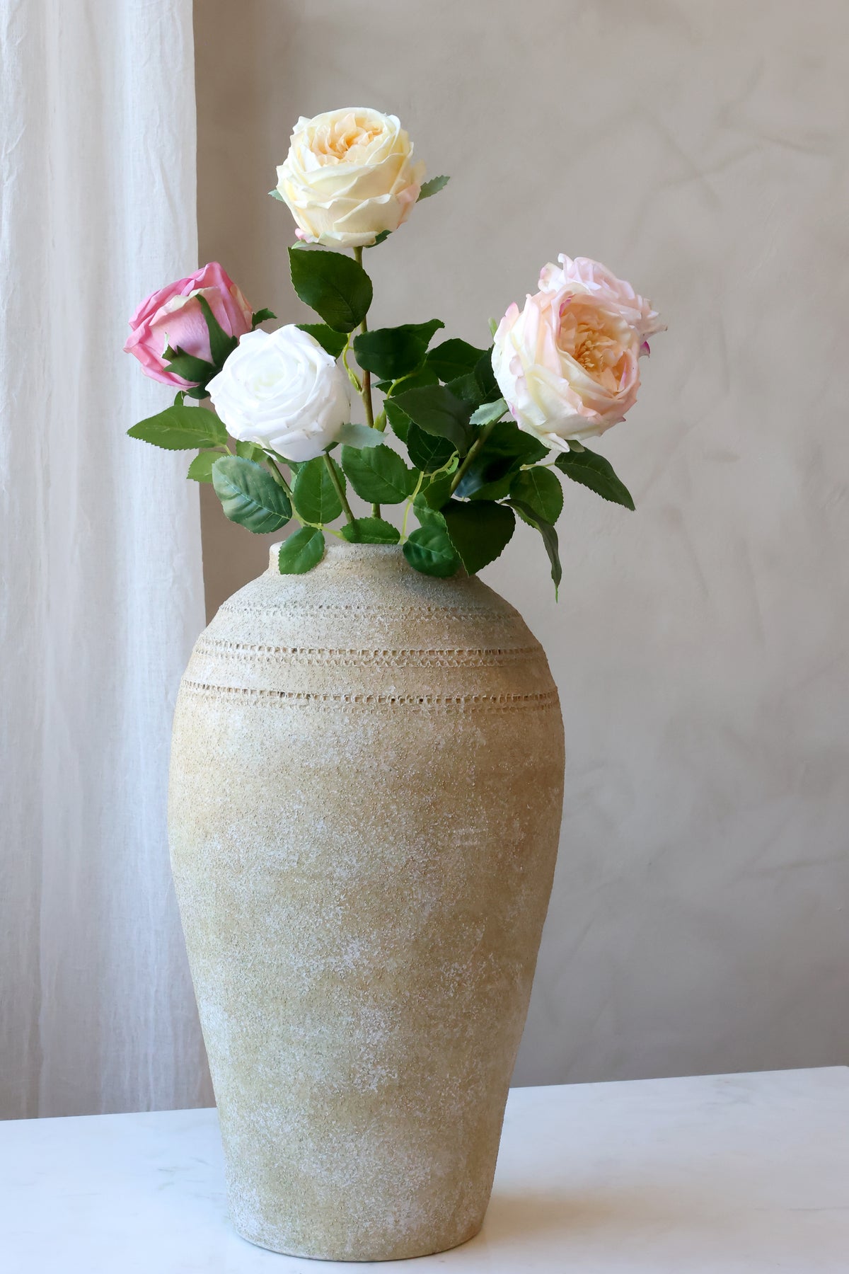 Kunstpflanze Rose Silk Touch