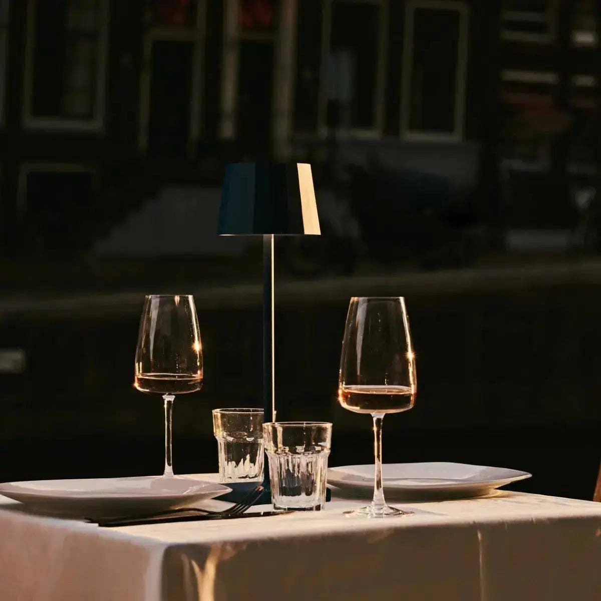 Tischlampe Wouter Delfter Blau