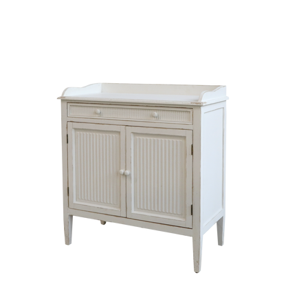 Schrank / Sideboard antique weiß