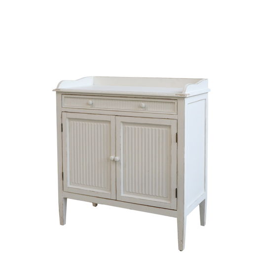 Schrank / Sideboard antique weiß