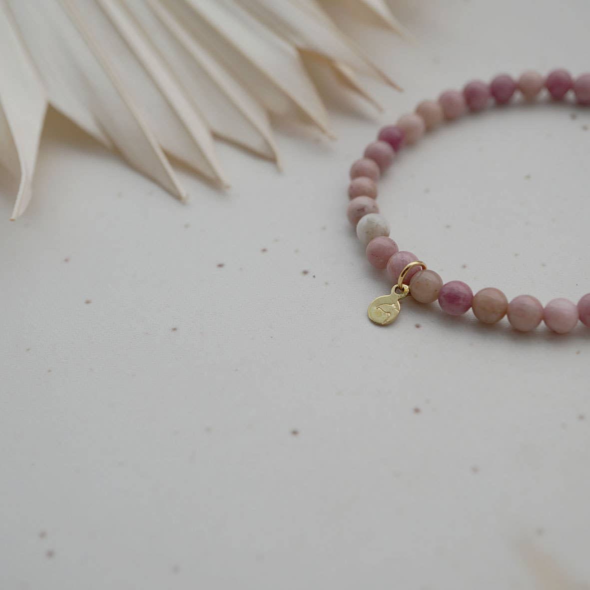 PEARL Armband: Aquamarin