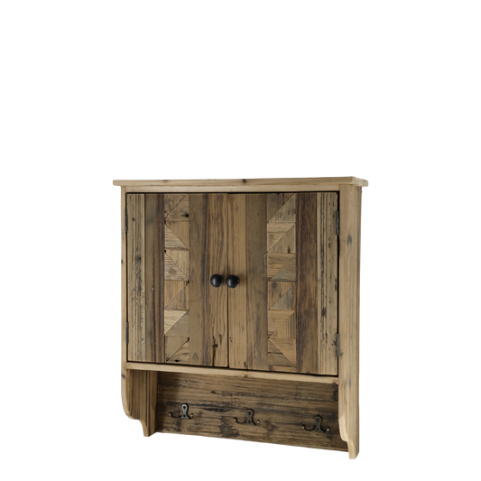 Schrank / Schränckchen für die Wand recyceltes Tannenholz