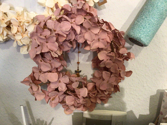 Kranz Hortensie Rosa