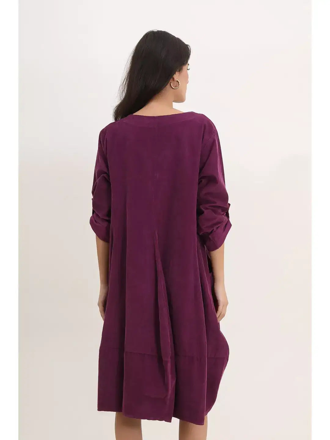 KLEID 772 100% Baumwolle Cord: Tabacco