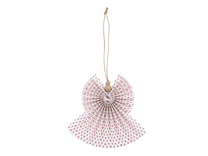 Engel aus Papier cherry