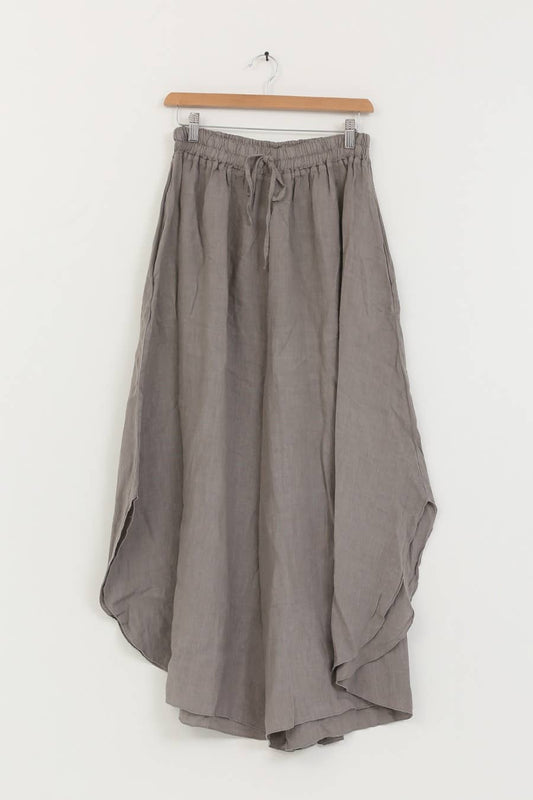 Leinenhosen Taupe