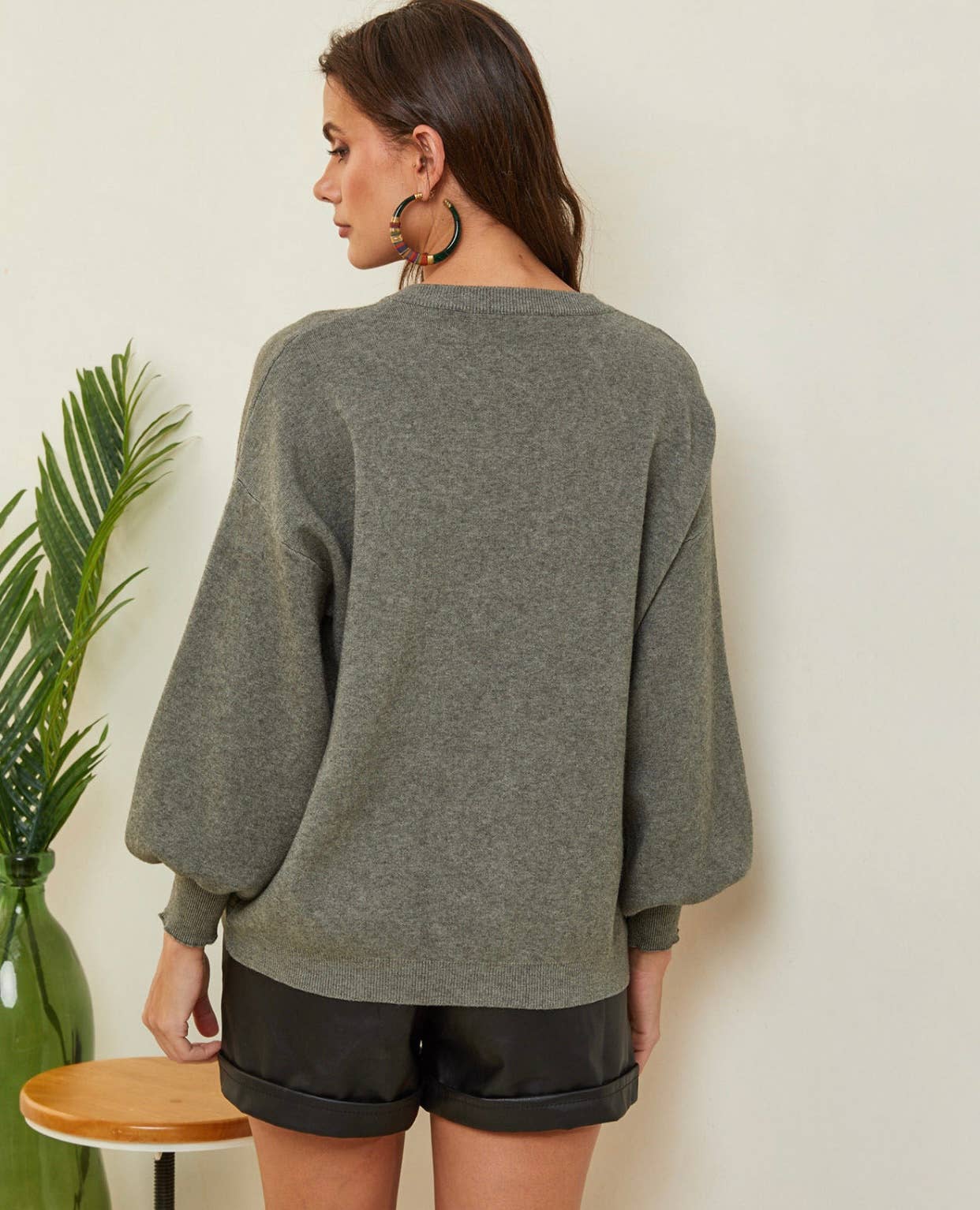 Strick-Cardigan Blaue Jeans
