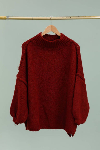 Pullover REF. 10591: Bordeaux
