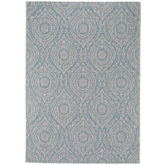 Teppich Cleo Beige/Turquoise 140x200 cm