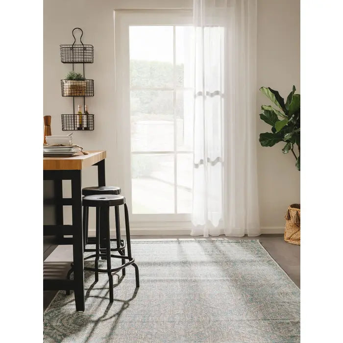 Teppich Cleo Beige/Turquoise 140x200 cm