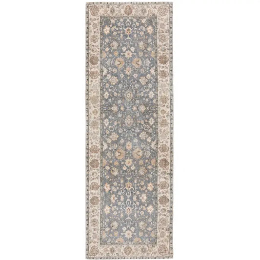 Teppich Mara Beige/Blue 80x240 cm