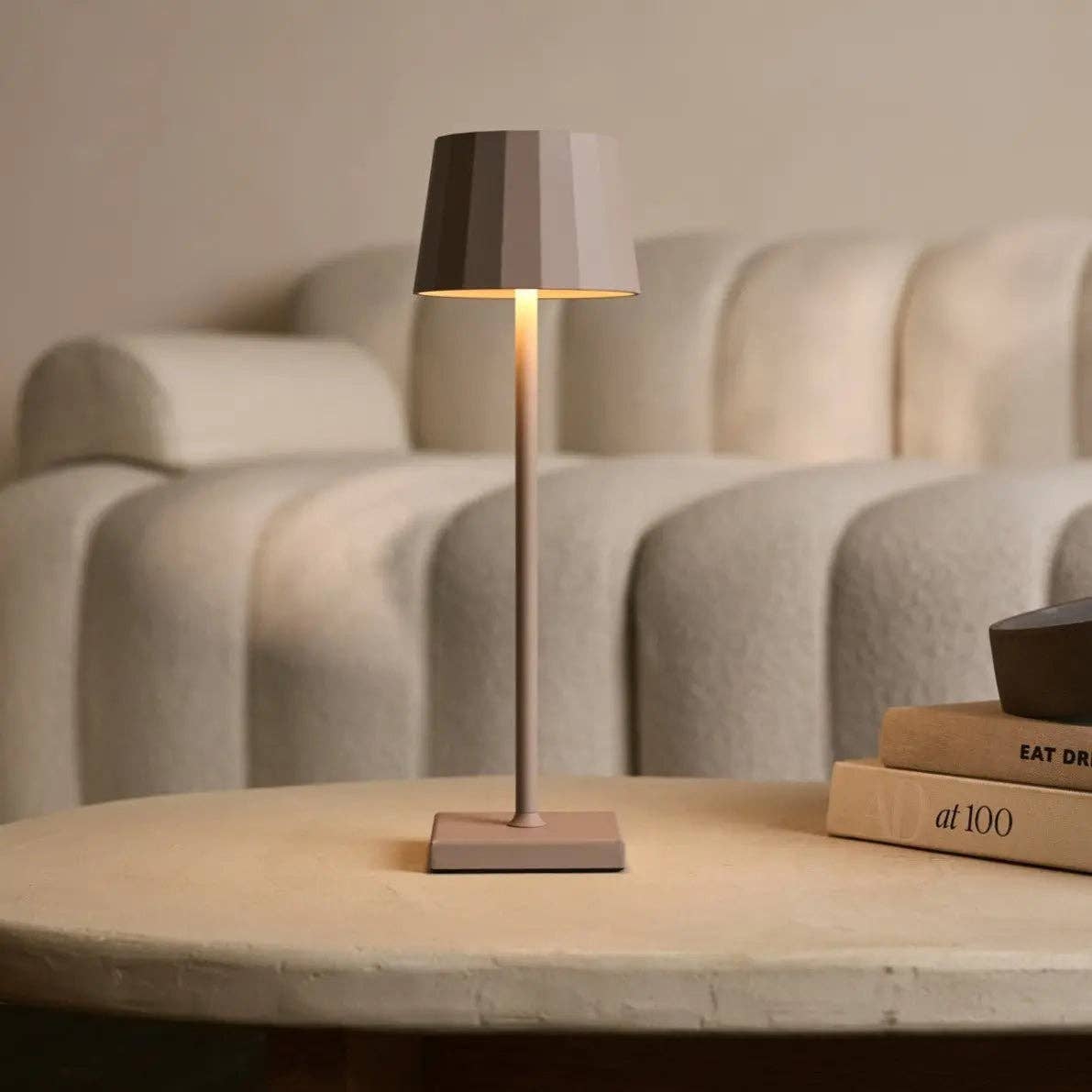 Tischlampe Wouter Koala Brown