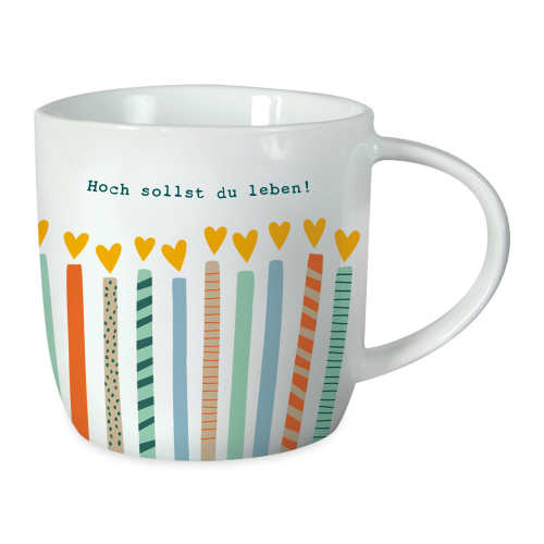 Becher Hoch sollst du leben!