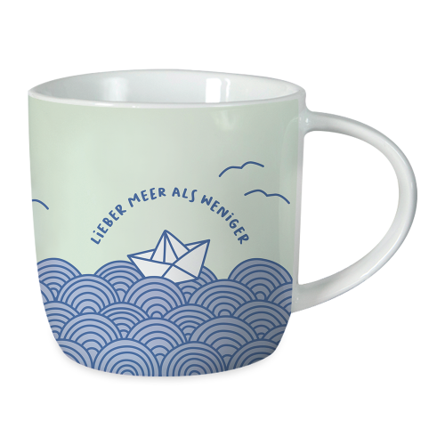 Becher Lieber Meer als weniger