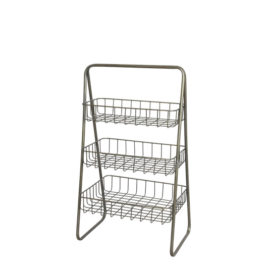 Etagere mit drei Körben