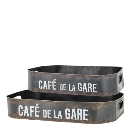 Tabletts Café de la Gare