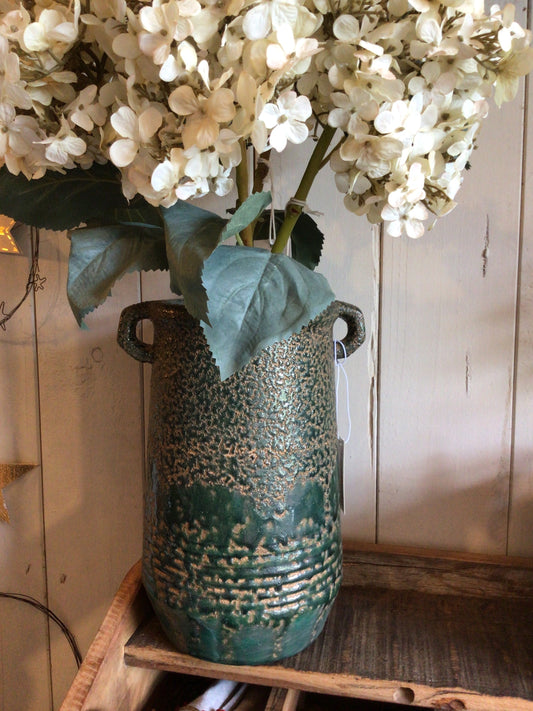 Vase grün türkis