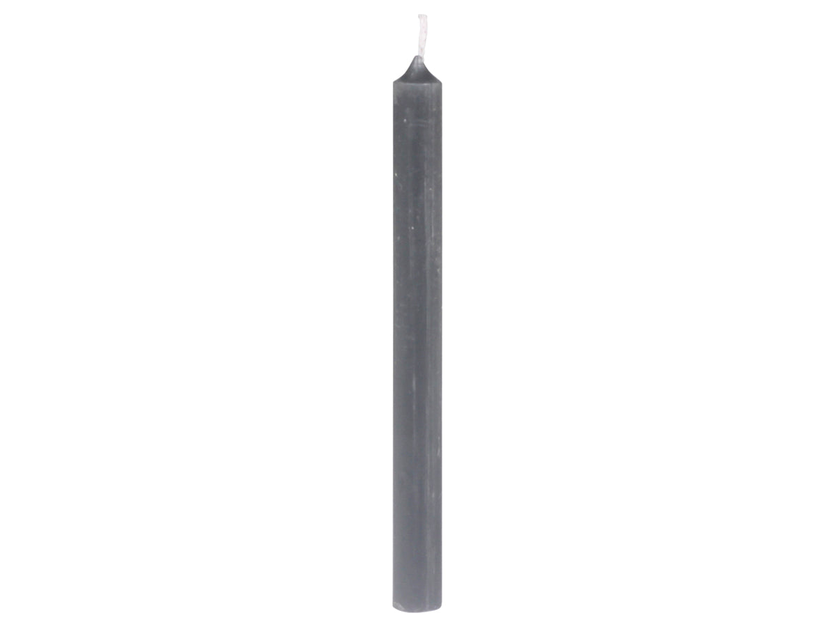 Spitzkerze 13x1,2 cm kohle