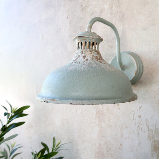 Wandlampe antique opal