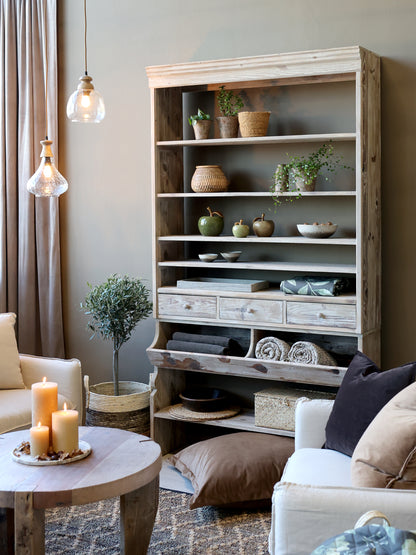 Lampe mit Holzzierhülse