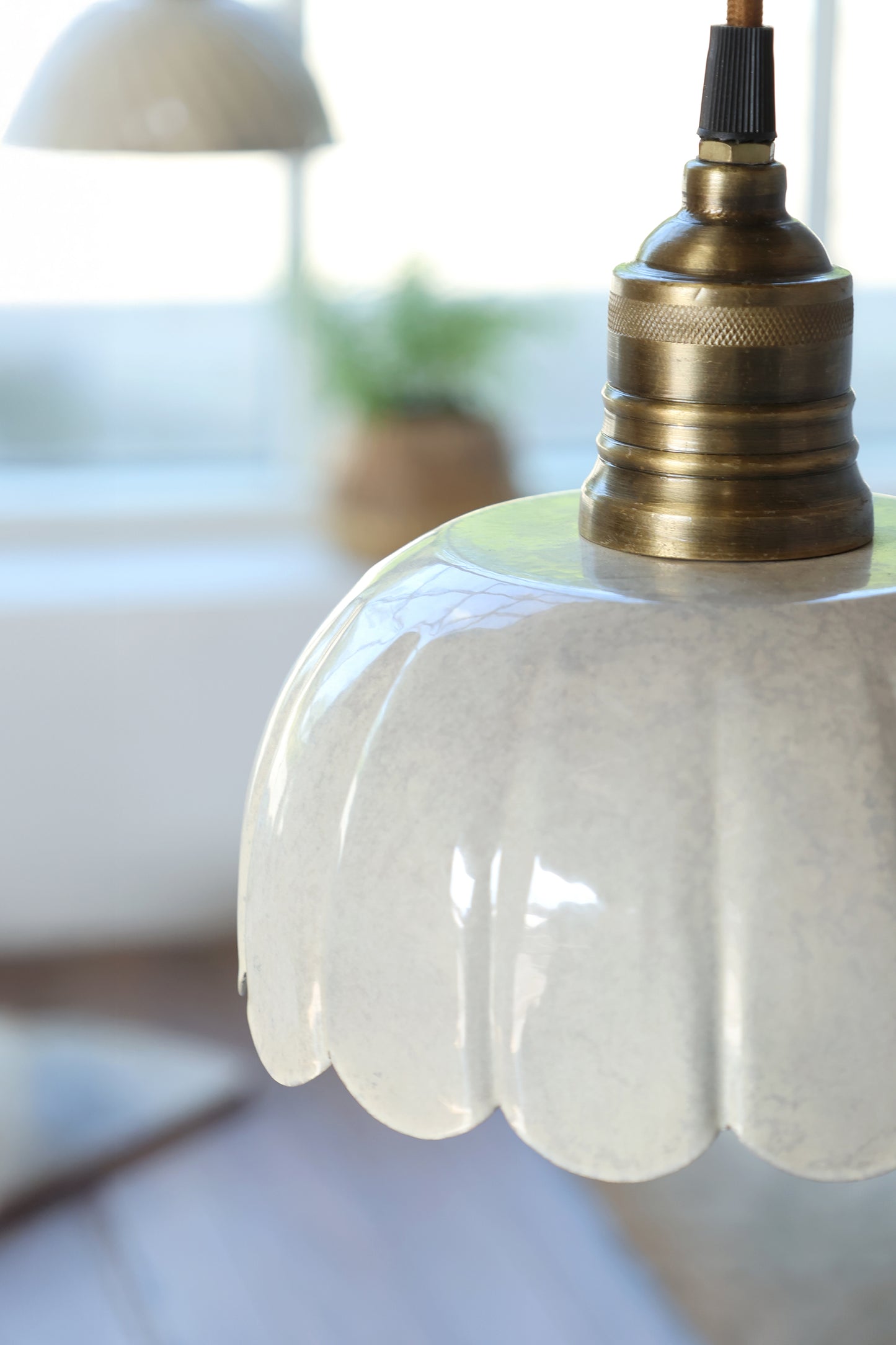 Lampe Lunel aus Emaille