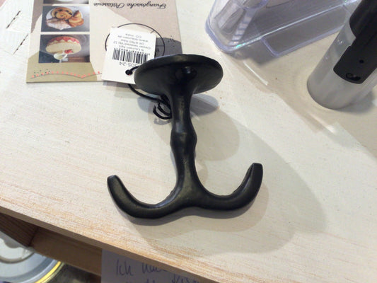 Deckenhaken Schwarz