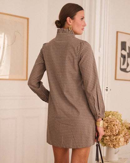 Kleid Berthe: Taupe / M