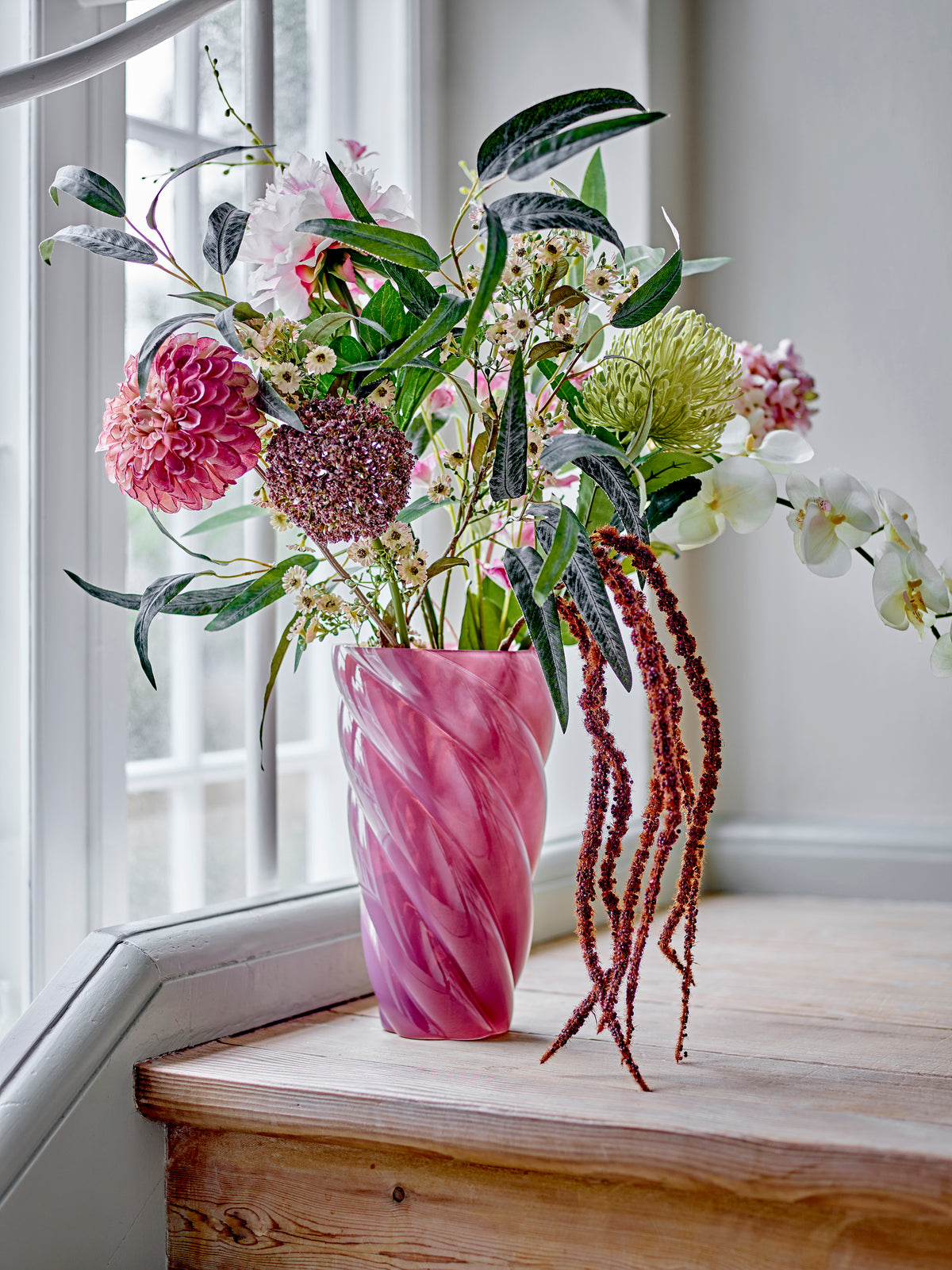 Kunstpflanze Hydrangea Stiel