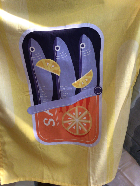 Geschirrhandtuch Sardines for dinner