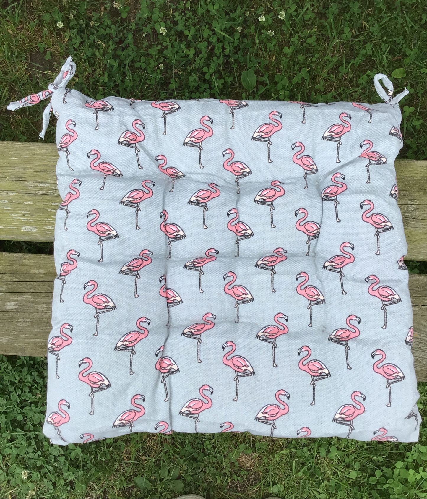 Stuhlkissen Flamingo