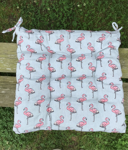 Stuhlkissen Flamingo