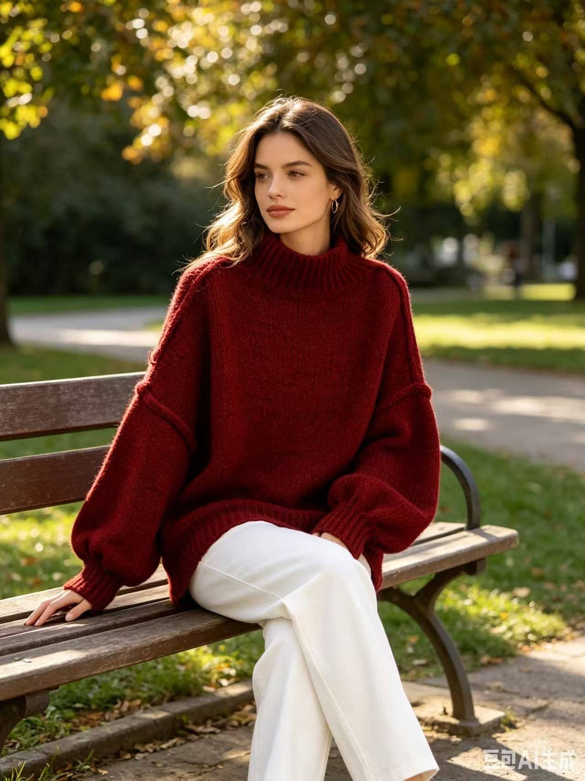 Pullover REF. 10591: Bordeaux