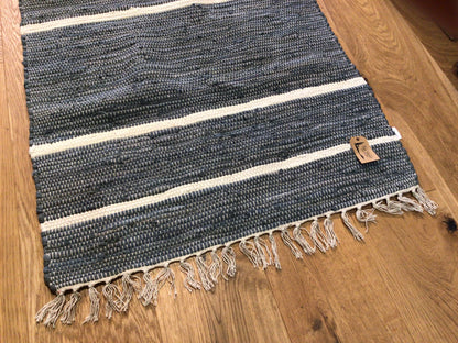 Teppich Casamia 70x140 cm Blau-Beige