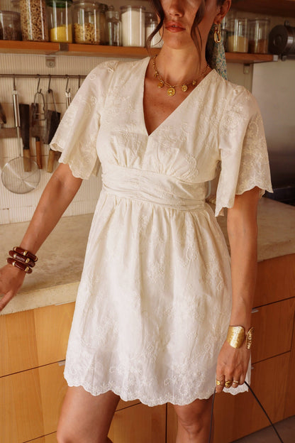 Kleid Iskren: Beige / M