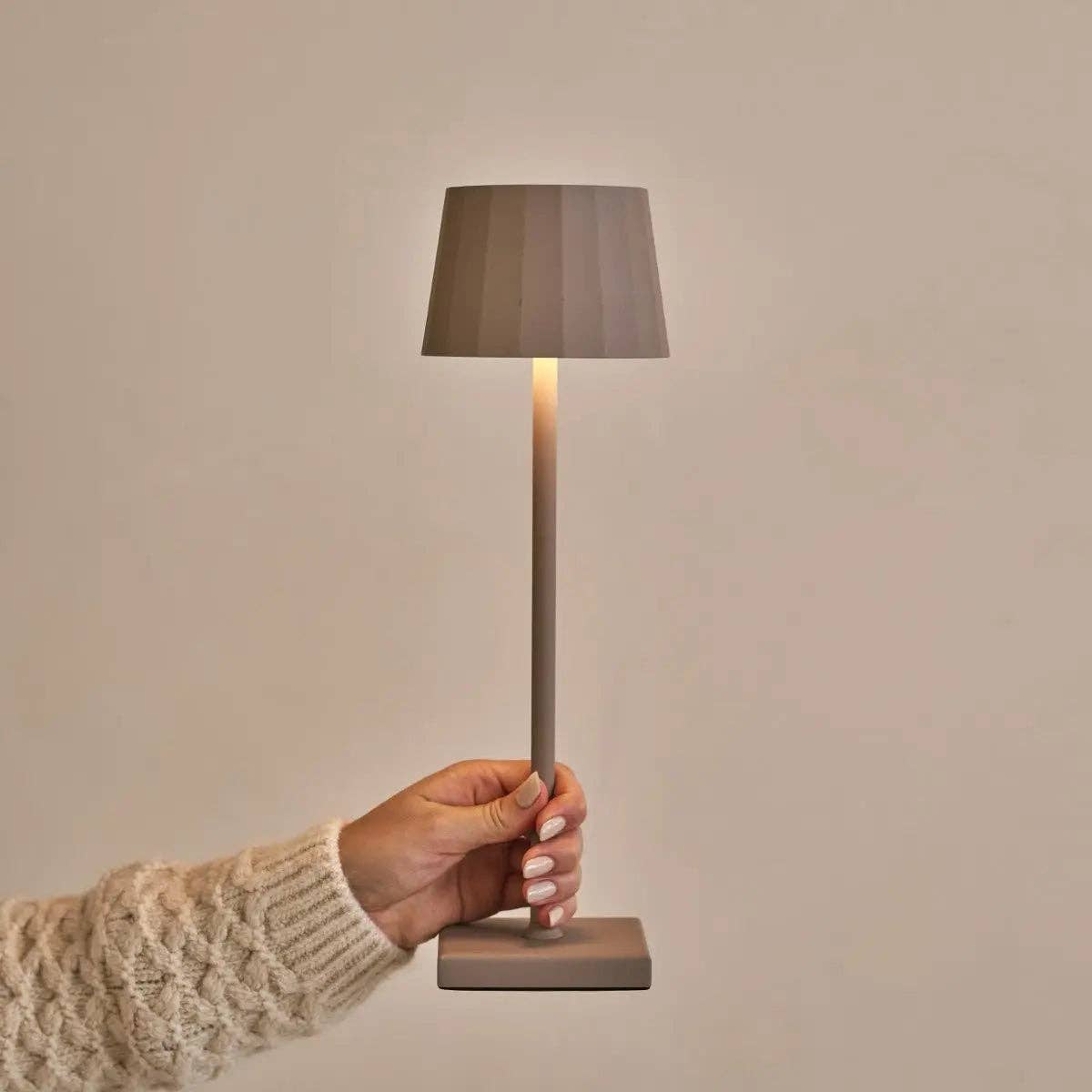 Tischlampe Wouter Koala Brown