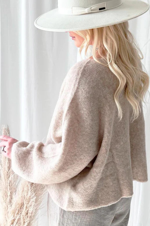 Pullover ANGIE Beige