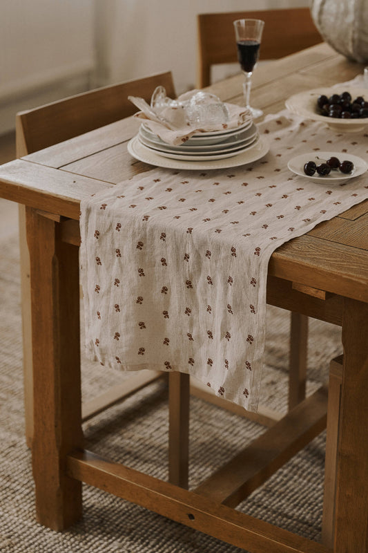 Tischläufer aus Leinen Savage