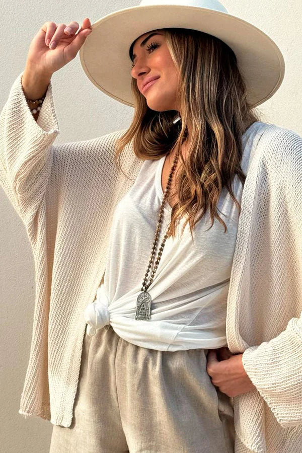 Strickjacke Danni offwhite