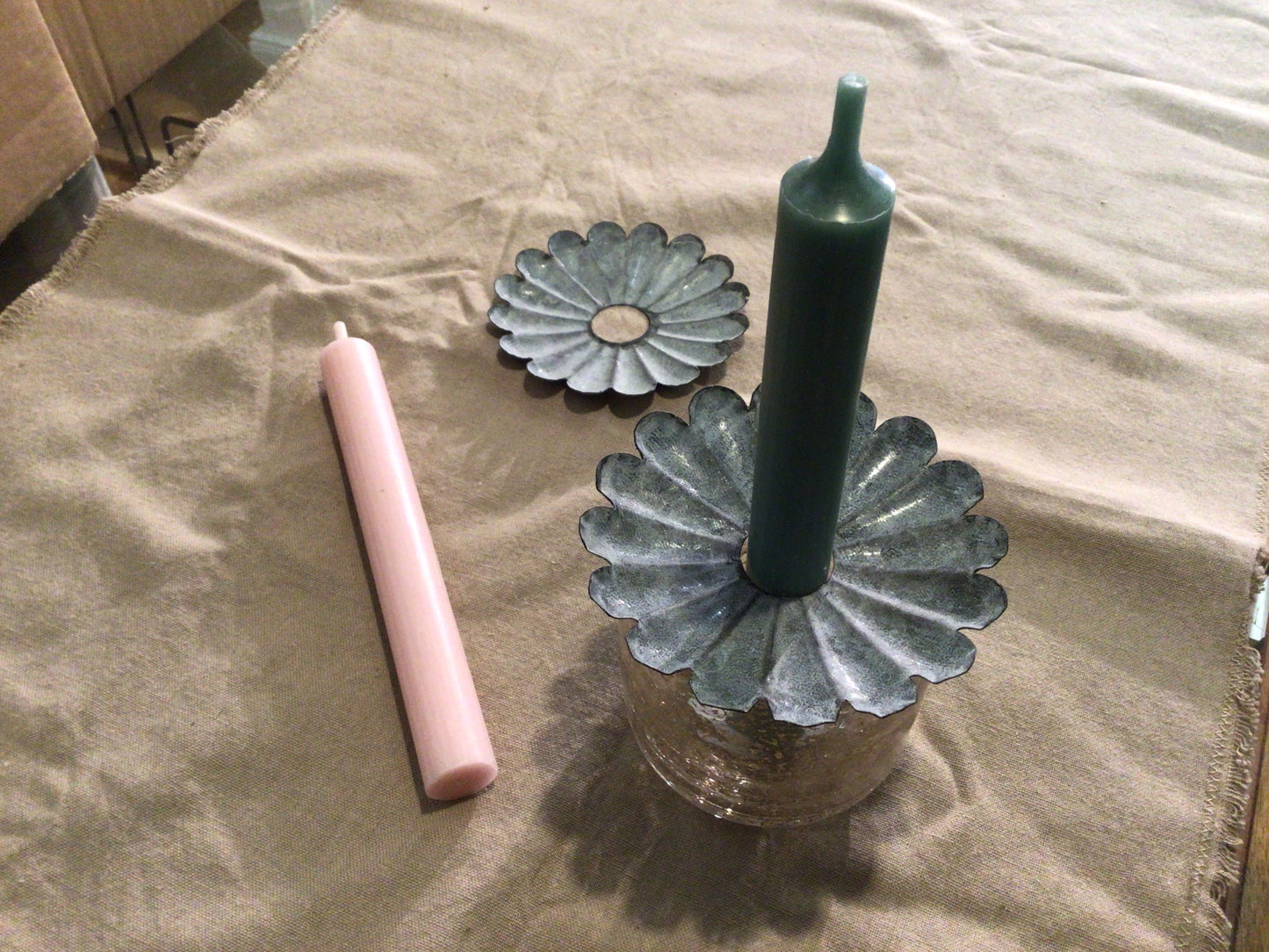 Wachsauffänger, Kerzenhalter